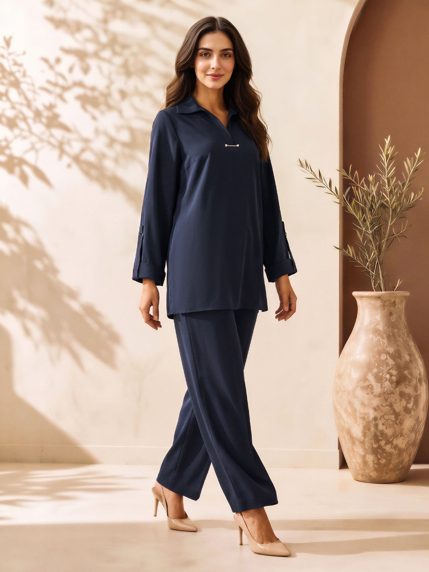 Buckle-Tab Co-ord
