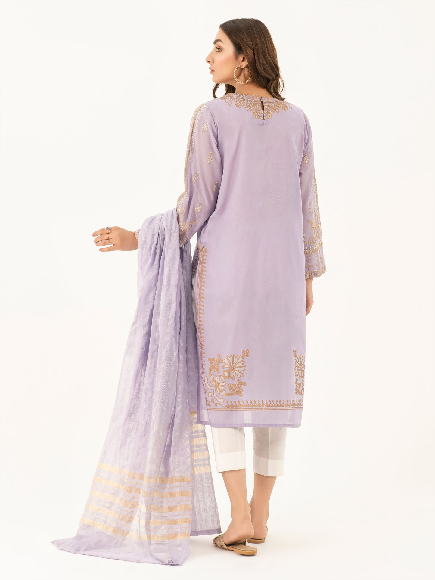 Embroidered Lawn Suit